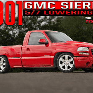 IHC SUSPENSION 1999-2006 (2007 CLASSIC) GM 2WD 5/7 LOWERING KIT W/ BOLT ON C-NOTCH