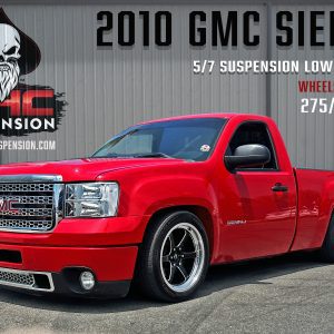 IHC SUSPENSION Bundle - 2007-2016 GM1500 (CAST) 5/7 LOWERING KIT SINGLE CAB W/ WELD ON C-NOTCH 2WD/4WD