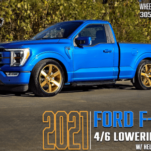 IHC SUSPENSION 2021-PRESENT F-150 2WD SINGLE CAB 4/6 LOWERING KIT