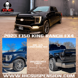 IHC SUSPENSION 2021-PRESENT F-150 4WD EXTENDED/CREW CAB 3/5 LOWERING KIT