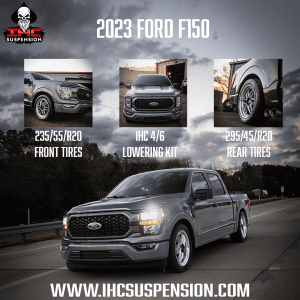 IHC SUSPENSION 2021-PRESENT F-150 2WD EXTENDED/CREW CAB 4/6 LOWERING KIT