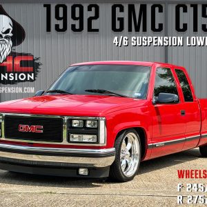 IHC SUSPENSION 1988-1998 Chevy & GMC C1500 2WD Single Cab 4/6" Lowering Kit - IHC-GM8898CK-46
