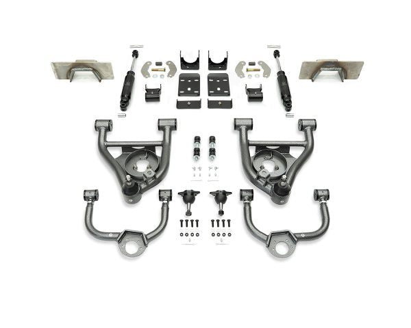 IHC SUSPENSION 1988-1998 C1500 3/5 LOWERING KIT W/ WELD ON C-NOTCH 2WD