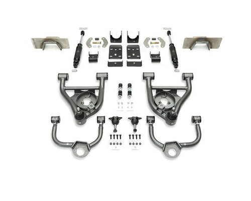 IHC SUSPENSION 1988-1998 C1500 3/5 LOWERING KIT W/ WELD ON C-NOTCH 2WD