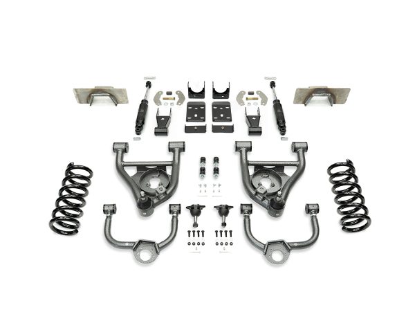 IHC SUSPENSION 1988-1998 C1500 5/7 LOWERING KIT W/ WELD ON C-NOTCH 2WD