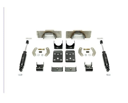 IHC SUSPENSION 1988-1998 C1500 5″ REAR LOWERING KIT W/ WELD ON C-NOTCH