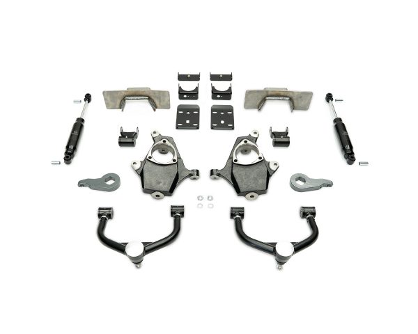 IHC SUSPENSION 1999-2006 (2007 Classic) GM 4WD 3/5 LOWERING KIT W/ WELD ON C-NOTCH