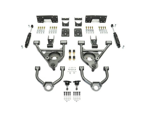 IHC SUSPENSION 1999-2006 (2007 CLASSIC) GM 2WD 5/7 LOWERING KIT W/ BOLT ON C-NOTCH
