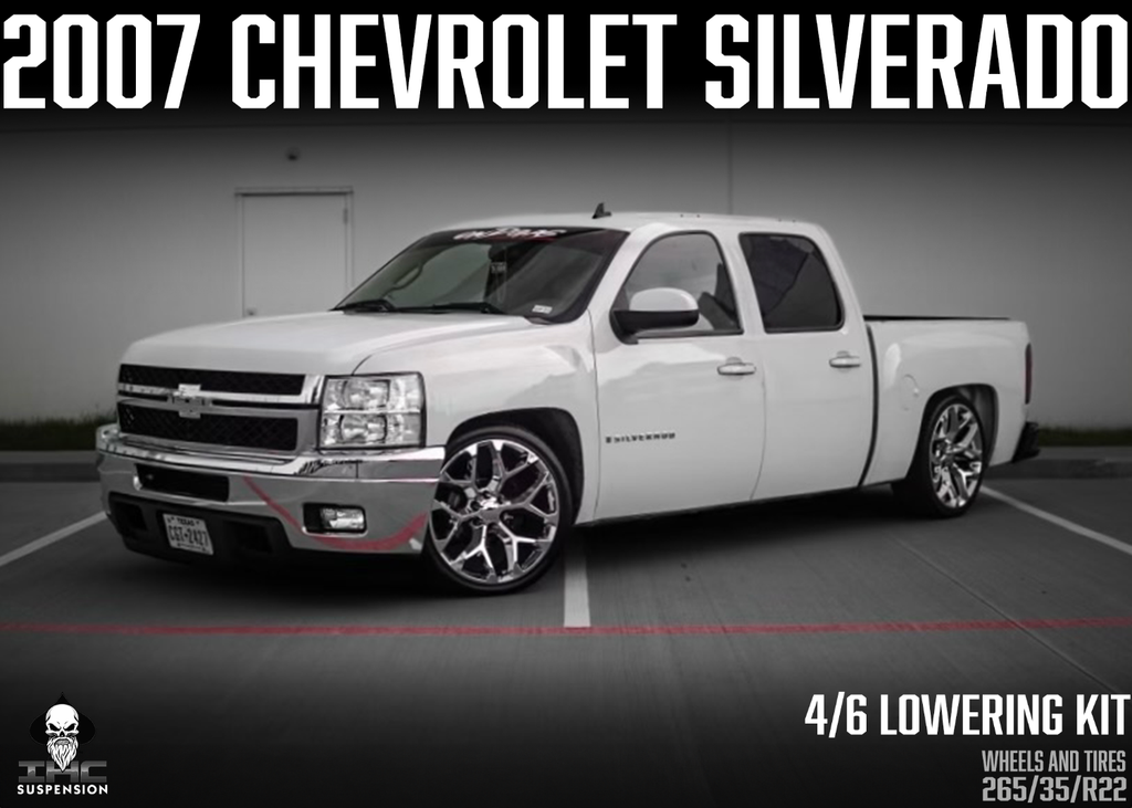 IHC SUSPENSION 2007-2016 GM 1500 Extended/Crew Cab 4/6" Lowering Kit -IHC-GM0713CK-46CC