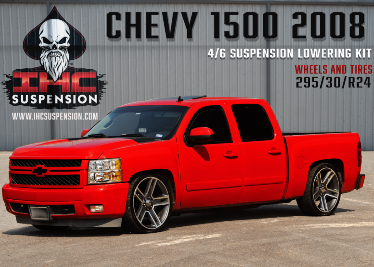 IHC SUSPENSION Arms - Drop - 3" GM 2007-2013 - Lowering Arms